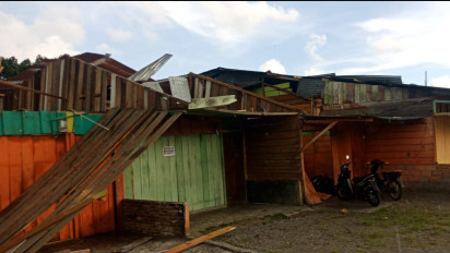 Angin Kencang dan Cuaca Ekstrem Landa Bener Meriah Aceh, Atap Rumah Sakit dan Sejumlah Bangunan Rusak