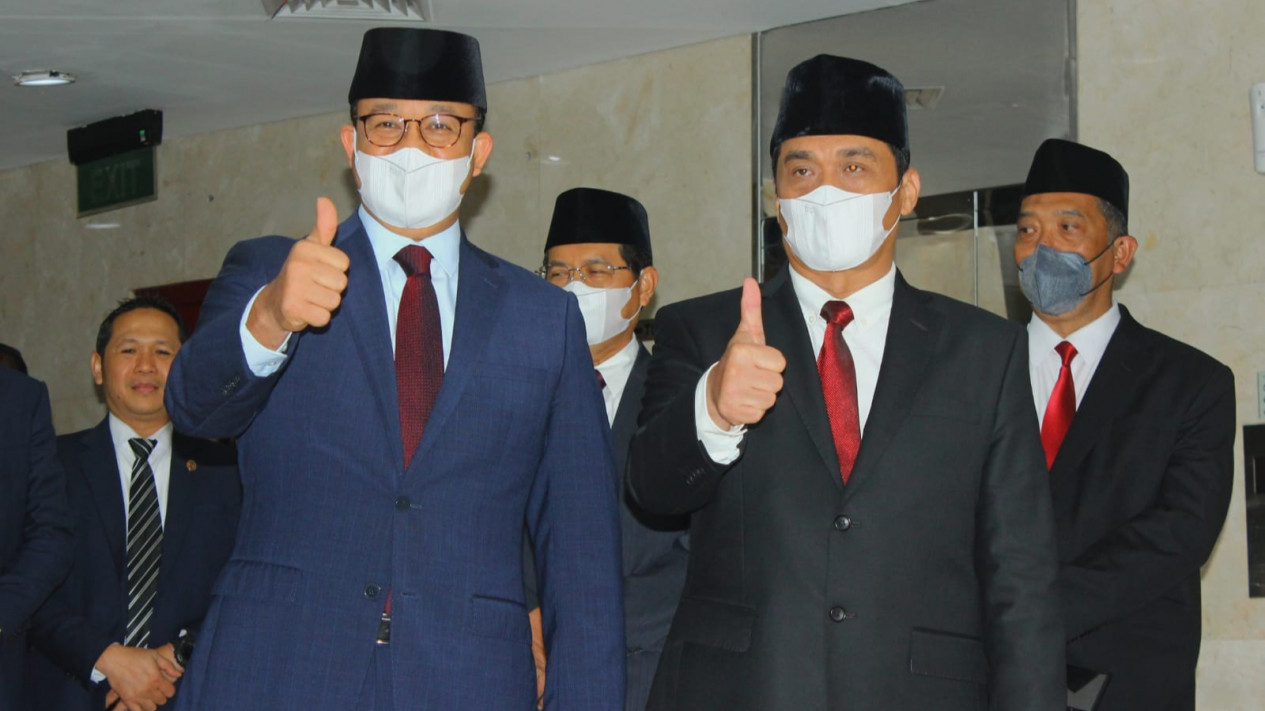 DPRD DKI Jakarta Gelar Rapat Paripurna Pengumuman Pemberhentian Anies Baswedan Hari Ini
            - galeri foto