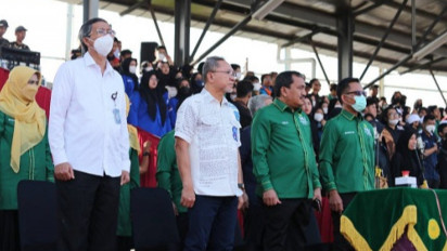 PKKMB UMJ Dibuka di Tangerang, Mendag: Mahasiswa Harus Punya Daya Juang