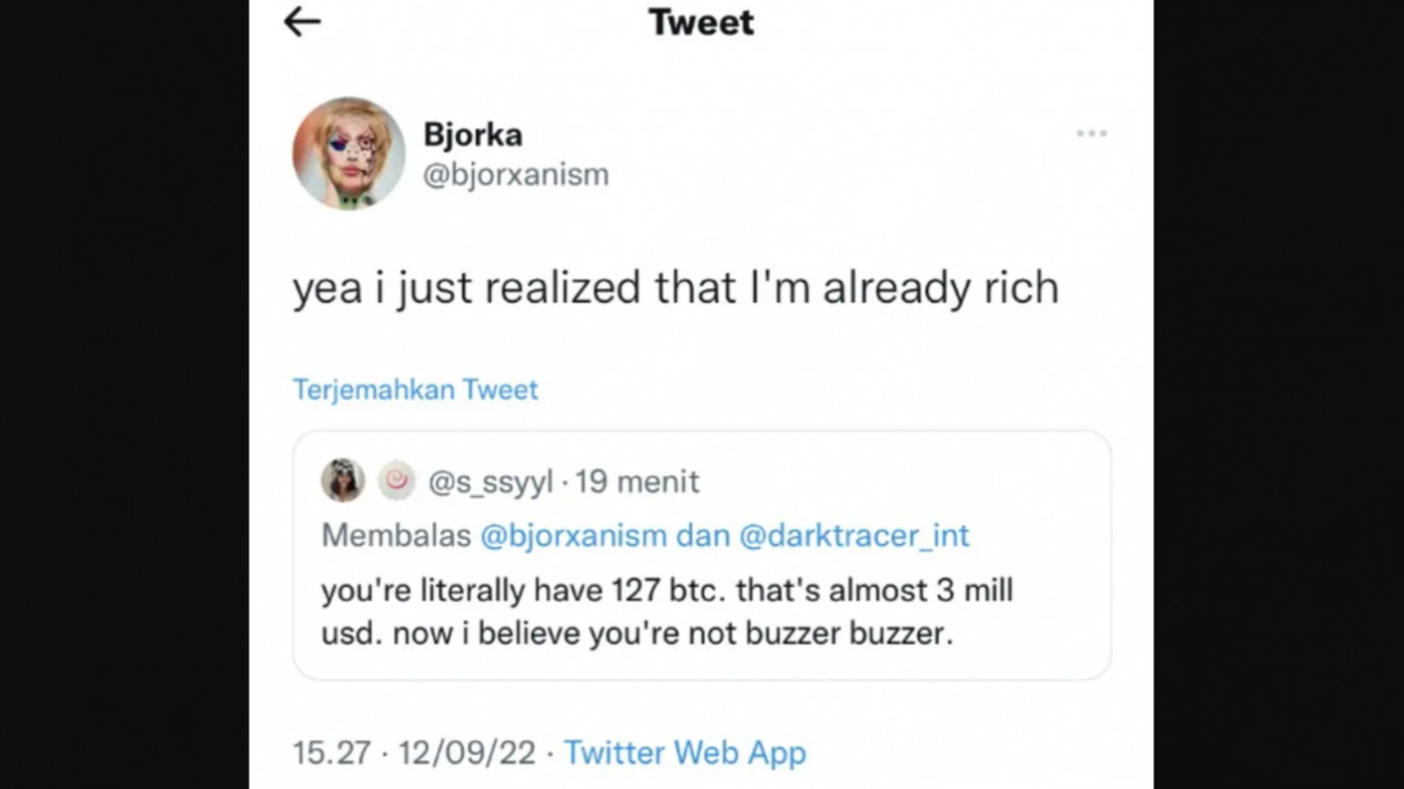 Hacker Bjorka Miliuner? Disebut Punya 127 Bitcoin atau Setara Rp41 Miliar
            - galeri foto