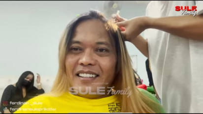 Sule Rogoh Kocek Rp 5 Juta Ubah Gaya Rambut Malah Disebut Mirip Bonge, Netizen: Sule mirip Bonge