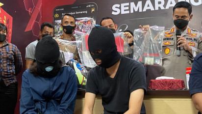 Lakukan Asusila di Tempat Umum, Pasangan Tak Resmi di Semarang Diciduk Polisi