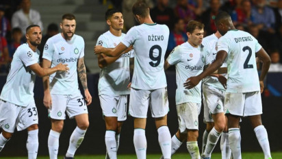 Inter Milan Raih Kemenangan Perdana Usai Taklukkan Viktoria Plazen 2-0