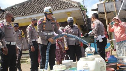 Harga BBM Naik, Harga Air Bersih juga Naik, Ini Yang Dilakukan Satlantas Polres Lumajang