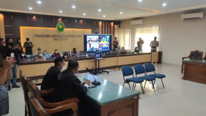 Mantan Polisi Bakar Kekasih di Muaraenim Divonis 20 Tahun Penjara