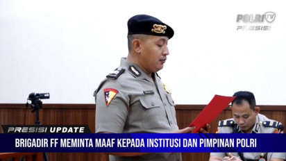 Dihukum Demosi 2 Tahun, Brigadir Firllyan Fitri Pasrah Tak Ajukan Banding