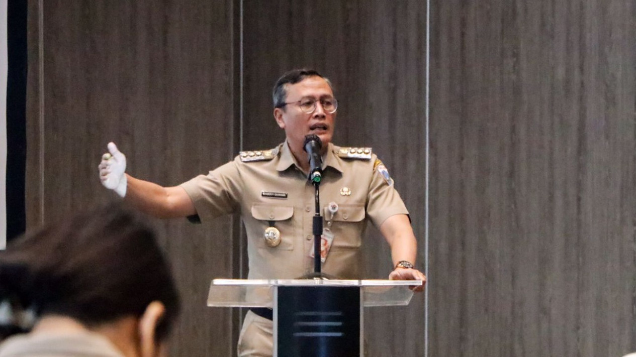 Pemkot Jakarta Pusat Keluhkan Beragam Pembangunan Infrastruktur Penyebab Hambatan Pada Rencana Penanganan Banjir
            - galeri foto