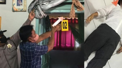 Janji Rapikan Dokumen Kepada Suami, Seorang Perempuan Status ASN Ditemukan Meninggal Gantung Diri Pada Pintu Kamar