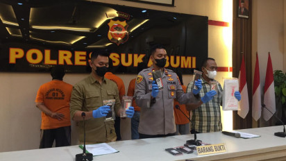 Berdasarkan Laporan Korban, Polres Sukabumi Amankan Enam Orang Diduga Terlibat Jaringan Perdagangan Manusia Antar Negara