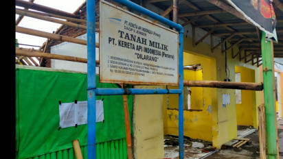 Selamatkan Aset, PT KAI Daop IX Jember Peringatkan 34 KK yang Tempati Lahan PT KAI Segera Bayar Sewa atau Digusur