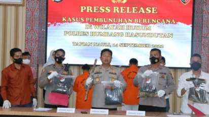 Gegara Faktor Ekonomi, Seorang Istri Suruh Selingkuhan Bunuh Suami di Humbang Hasundutan