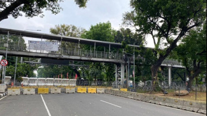 Polisi Berlakukan Rekayasa Lalin di Sekitaran Istana Negara Hari Ini, Imbas Aksi Demo Mahasiswa Tolak Kenaikan Harga BBM