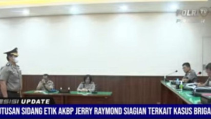 Brigadir Frillyan Terima Hukuman Demosi yang Dijatuhkan Komisi Kode Etik Polri. Berikut 8 Anggota Polri yang Sudah Dijatuhi Hukuman Kode Etik Terait Pembunuhan Brigadir J