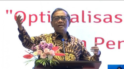 Menko Polhukam Mahfud MD Sebut Semua Produk Hukum Harus Berdasarkan Pancasila