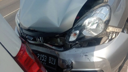Detik-detik Kecelakaan Beruntun di Tol Ancol Arah Bandara Soetta, 3 Mobil Rusak