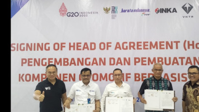 INKA dan VKTR Kini Gandeng PT Barata Indonesia, Kembangkan Komponen Kendaraan Listrik