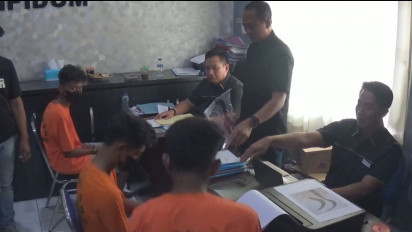 Hanya Butuh Tiga Jam, Tiga Pelaku Pembacokan Pelajar SMK di Mojokerto Dibekuk Polisi, Motifnya Balas Dendam