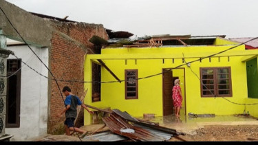 Puluhan Rumah Warga di Aceh Tenggara Rusak Diterjang Angin Puting Beliung
