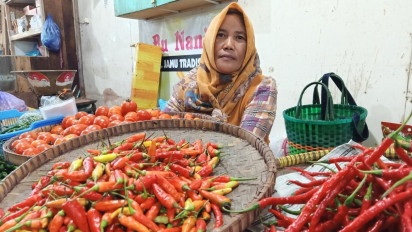 Dampak Kenaikan Harga BBM, Harga Cabai di Pasar Kliwon Temanggung Naik 75 Persen