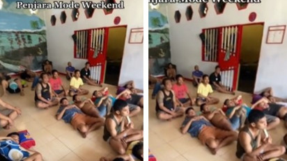 Viral Momen Para Narapidana Habiskan Akhir Pekan dengan Menonton Upin dan Ipin, Netizen: Bahagianya Mereka Sederhana