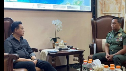 Panglima TNI Andika Perkasa Bertemu Yusril Ihza Mahendra, Ada Apa?