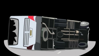 Sebuah Bus Terbalik di Guizhou, 27 tewas  dan 20 luka-luka