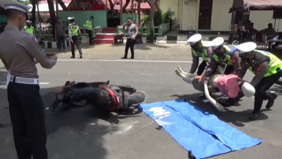 Lomba TPTKP Gali Kemampuan Personil Lantas Tangani Perkara Lalulintas