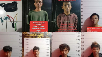 Polisi Tangkap 7 Pelaku Pembusuran Suporter PSM Makassar