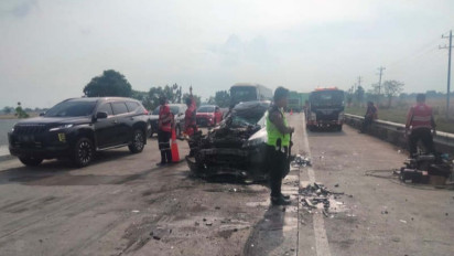 Putra Jamintel Kejaksaan Agung Dikabarkan Meninggal Dalam Kecelakaan Beruntun di Tol Pejagan-Pemalang