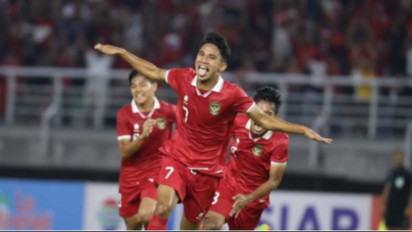 Terlambat Mainkan Marselino Jadi Kunci Pembuka Jalan Timnas U-20 ke Piala Asia