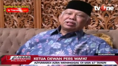 Duka Cita Muhammadiyah untuk Prof Azyumardi Azra, Haedar Nashir: Beliau Sang Intelegensia Begawan Bangsa
