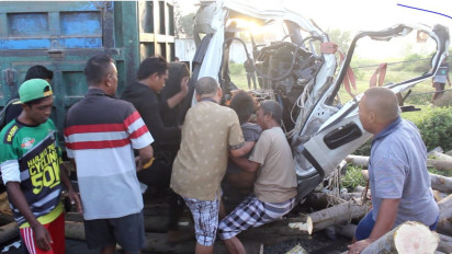 Inilah Kronologi Lengkap Insiden Tabrakan Beruntun yang Tewaskan Dua Pengendara Motor di Lumajang