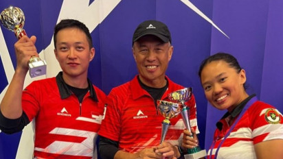Pemanasan Piala Dunia 2023, Tim Indonesia Sukses Bidik Tiga Medali Kejuaraan Menembak Internasional di Prancis