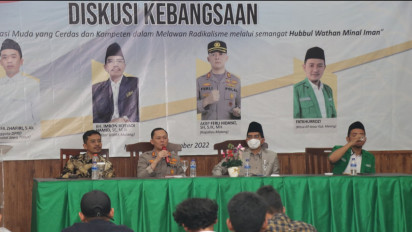 100 Aktivis Mahasiswa di Malang Ikuti Diskusi Kebangsaan, Antisipasi Radikalisme
