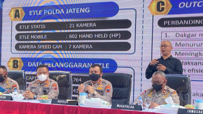 Total Denda Pelanggaran Lalu Lintas yang Terekam ETLE di Jateng Mencapai Rp27 Miliar