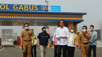 Presiden Jokowi Harap Tol Cibitung-Cilincing Percepat Akses Logistik dari Kawasan Industri ke Pelabuhan Tanjung Priok