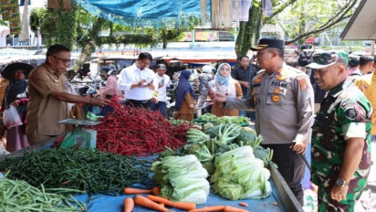 Pasca-kenaikan Harga BBM, Satgas Pangan Sidak Pasar-pasar di Meulaboh