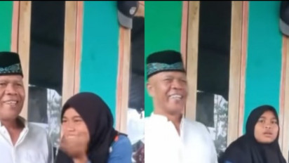 Viral Kakek 52 Tahun Nikahi Gadis Remaja 16 Tahun, Pengakuan Kakek: Nggak Bisa Ditolak Cinta sama Cinta