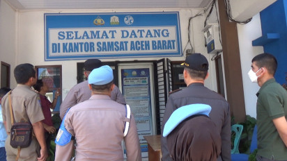 Satgas Saber Pungli Geledah Kantor Satlantas Aceh Barat, Ini Kata Kompol Aditia 