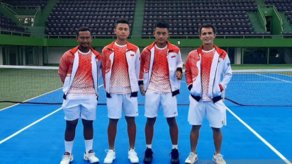 Tim Piala Davis Indonesia Hadapi Vietnam di Playoff Grup II