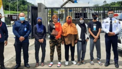 Tujuh WNI Terlantar dari Malaysia, Berhasil di Pulangkan KJRI Kuching