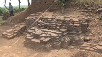 Jejak Kerajaan Majapahit, 14 Tahun Ditemukan, Situs Watesumpak Mojokerto Baru Bisa Diekskavasi