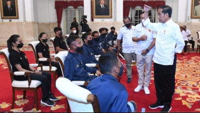 Lolos ke Piala Dunia 2022, Timnas Sepak Bola Amputasi Indonesia Bikin Jokowi Semringah