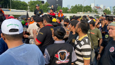 Ojol Geruduk Gedung DPR RI, Polisi Sarankan Cari Jalan Alternatif