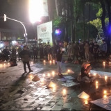 Puluhan Mahasiswa Berserta Masyarakat dan Petani Tasikmalaya Gelar Aksi Tolak Kenaikan Harga BBM di Area Taman Kota