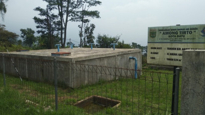 7 Tahun Bangunan Tandon Air Senilai 20 M Disebut Mangkrak, Ini Jawaban PDAM Kota Batu