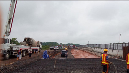 Perbaikan 2 Jembatan di Jalan Tol Lampung Capai 30 Persen, HK Klaim Selesai Sesuai Target