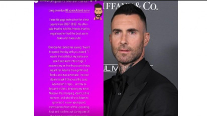 Tak Cuma Sumner Stroh yang Jadi Korban Kegenitan Adam Levine, Guru Yoga Juga Kena: Dia Komentari Soal Bagian Sensitif