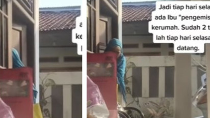 Viral Seorang Nenek Pengemis Nekat Masuk ke Rumah Warga Tanpa Izin untuk Minta-minta, Aksinya Bikin Netizen Geram