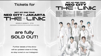 Sold Out atau Gaib, Tiket Konser The Link NCT 127 Indonesia Langsung Sold Out